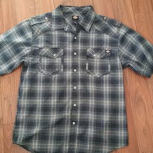 Dickies Short Sleeve Button Down